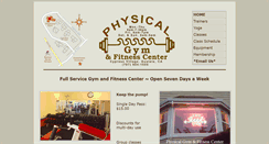 Desktop Screenshot of physicalgymgualala.com